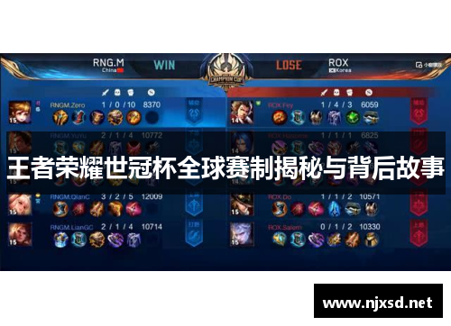 王者荣耀世冠杯全球赛制揭秘与背后故事